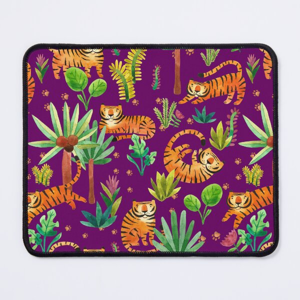 Item preview, Here There Are Tygers on Deep Purple designed and sold by PixiesPlace.