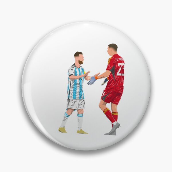 Item preview, Lionel Messi and Emiliano Martinez Minimalist designed and sold by MinimalistDZNS.