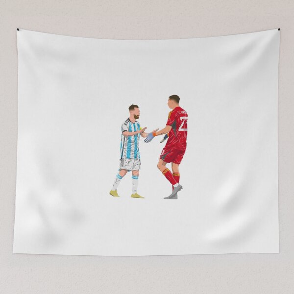 Item preview, Lionel Messi and Emiliano Martinez Minimalist designed and sold by MinimalistDZNS.