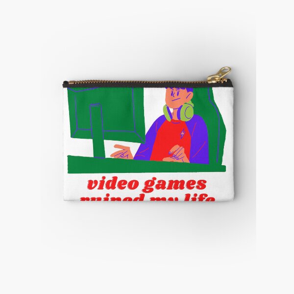 Aperçu de l'œuvre les jeux vidéo ont ruiné ma vie créée et vendue par Exacto.