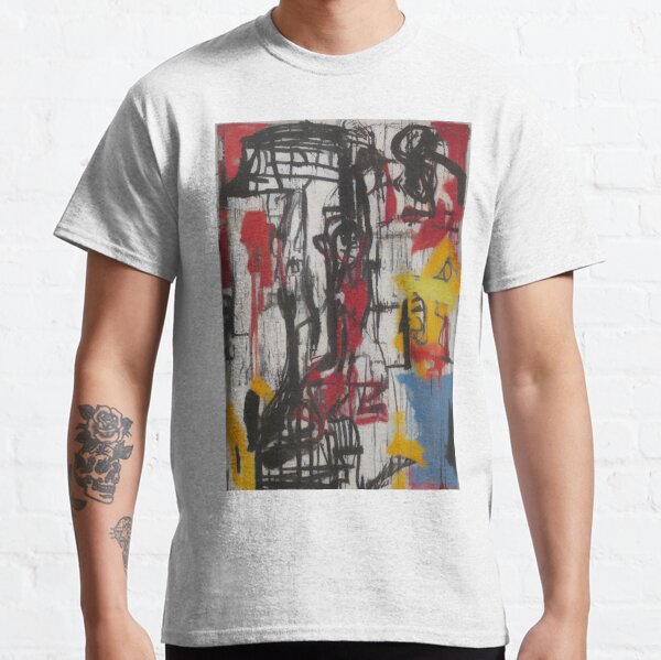 Urban Expressions: A Blend of Graffiti, Neo-Expressionism, Abstract and Street Art Classic T-Shirt