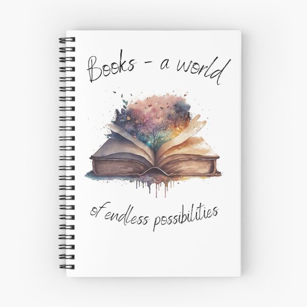 Item preview, Books - a world of endless possibilities designed and sold by Top-Bot.