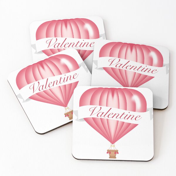 Item preview, Valentine Hot air balloon  designed and sold by Redfoxart21.