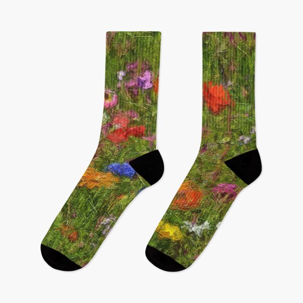 Item preview, wild flowers meadow designed and sold by werdantem.