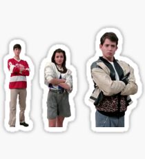ferris bueller's day off - museum scene Sticker