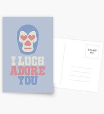 I Luchadore You Postcards