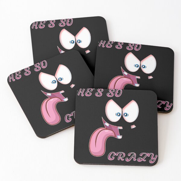 Item preview, He's so crazy designed and sold by RESISTORART.