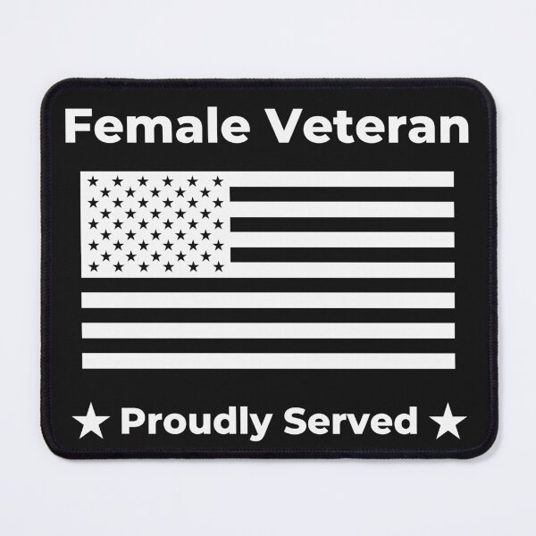 Item preview, Female Veteran Proudly Served designed and sold by LivingBold.