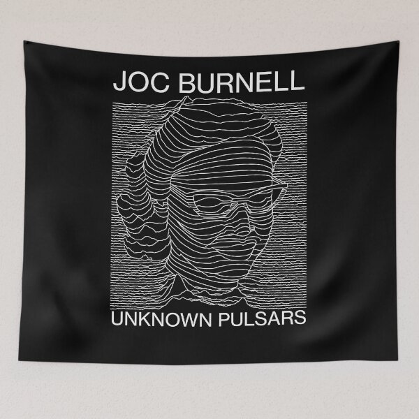 Item preview, UNKNOWN PULSARS (Jocelyn Bell Burnell, CP 1919) alt version designed and sold by fuzzytooth.