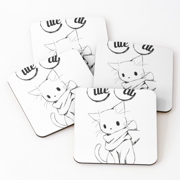 Item preview, cute cat says designed and sold by AITELMAKHTAR.