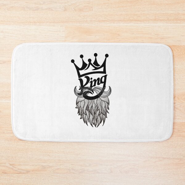 Item preview, king with beard and crwon designed and sold by The Silent Warrior Art.
