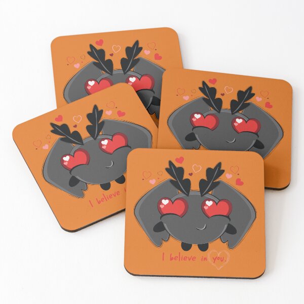 Item preview, Mothman Valentine designed and sold by Ryleh-Mason.