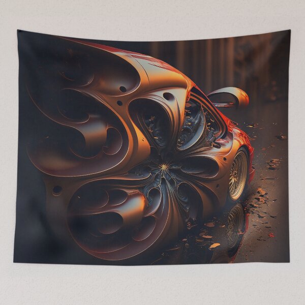 Item preview, Super car abstract artwork designed and sold by BIBIHOX.