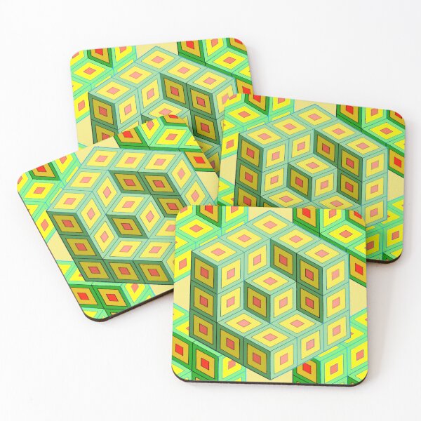 Item preview, 3D Cube Pattern designed and sold by mikaylart.