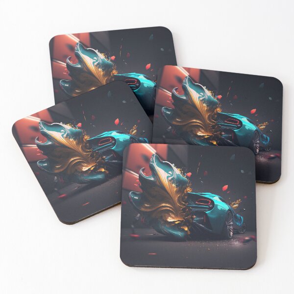 Item preview, Super car abstract artwork designed and sold by BIBIHOX.