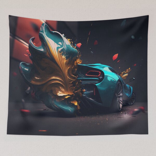 Item preview, Super car abstract artwork designed and sold by BIBIHOX.