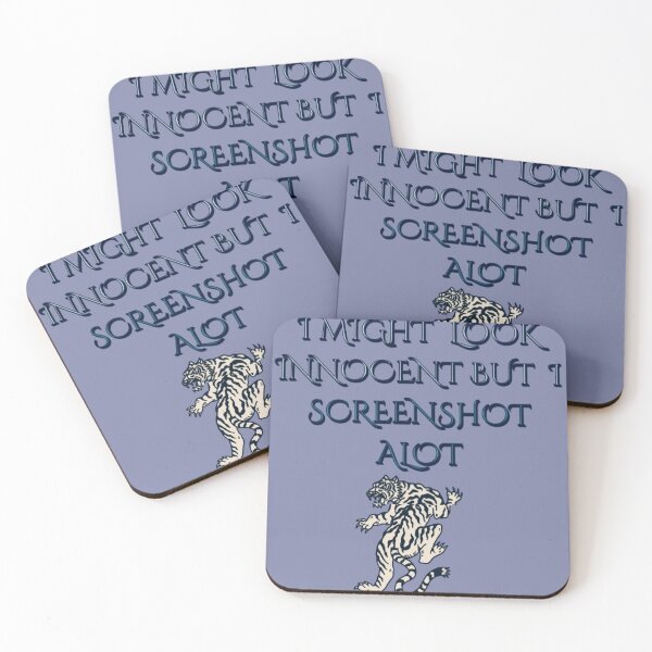 Item preview, I might look innocent, but l screenshot alot. designed and sold by Tiannalaw.