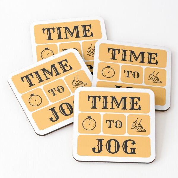 Item preview, Time to Jog designed and sold by bluespruce2024.