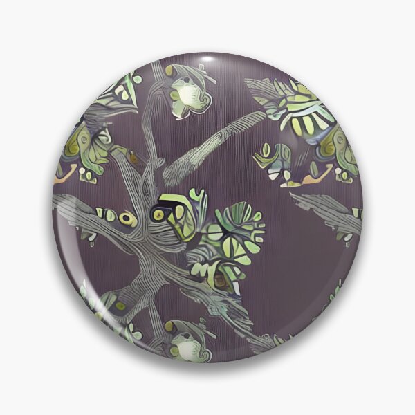 Item preview, Leafy branch pattern designed and sold by Cheekygringo.