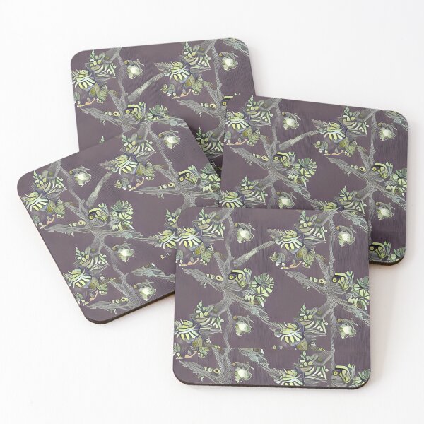 Item preview, Leafy branch pattern designed and sold by Cheekygringo.