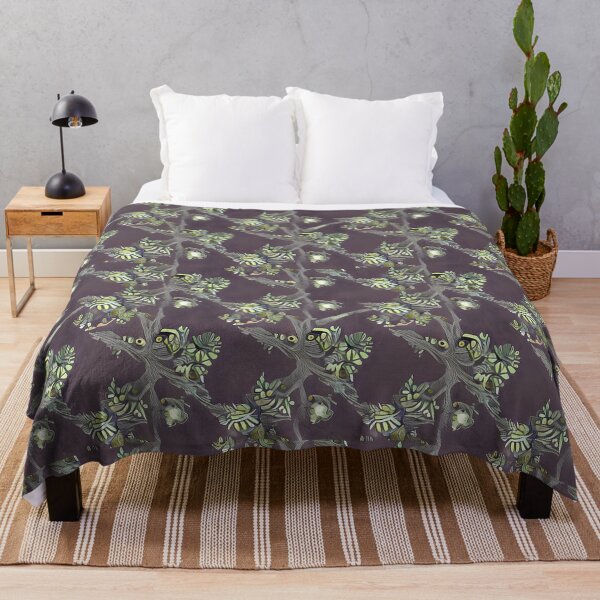 Item preview, Leafy branch pattern designed and sold by Cheekygringo.