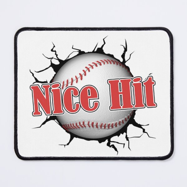 Item preview, Nice Hit (Red) designed and sold by MellowManatees.