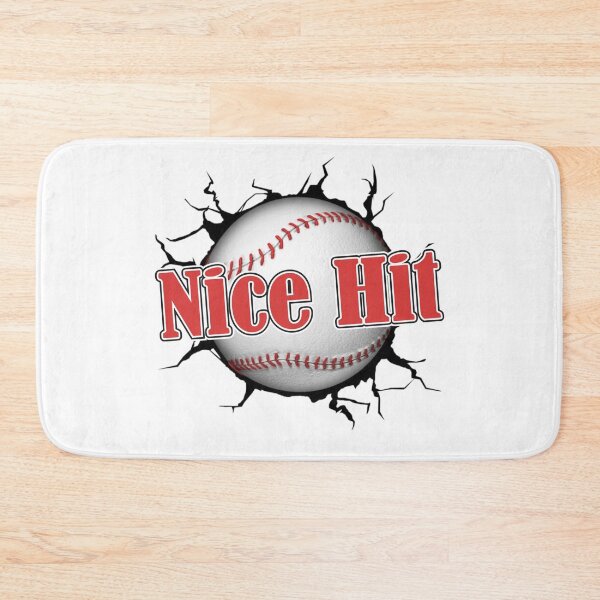 Item preview, Nice Hit (Red) designed and sold by MellowManatees.