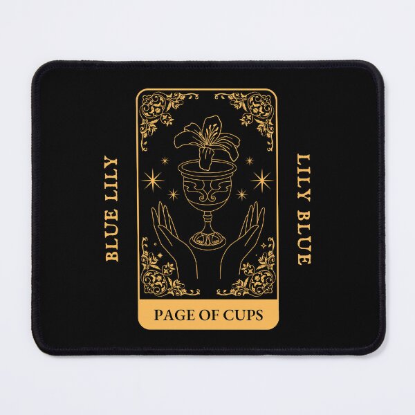 Item preview, Blue Sargent - Page of Cups (Raven Cycle) designed and sold by Tomb & Tome.