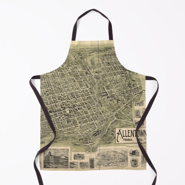 Item preview, Allentown, Pennsylvania (1901) designed and sold by allhistory.