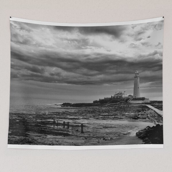 Item preview, St Mary's Island - Monochrome designed and sold by Violaman.