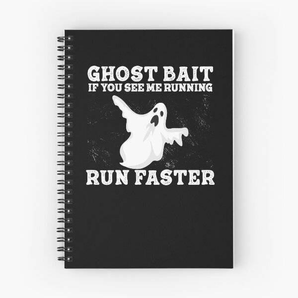 Item preview, If You See Me Running Run Faster Funny Ghost Bait Ghost Hunt designed and sold by StrongShirts.