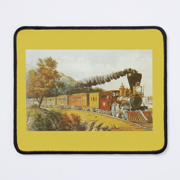 Item preview, Steam Passenger Train From Mid-1800s designed and sold by TechLaughs.