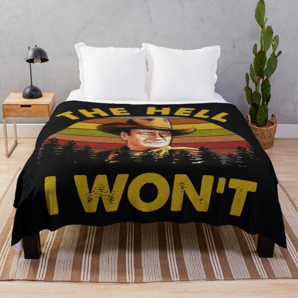 Item preview, The Hell I Won’t Shirts, George Washington McLintock Shirt, Custom Shirt, 60s Vintage Retro Movie designed and sold by MaynardOwens.