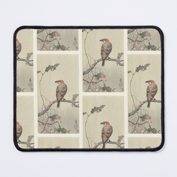 Item preview, Ohara Koson Crossbill on tree branch designed and sold by TeeARTHY.