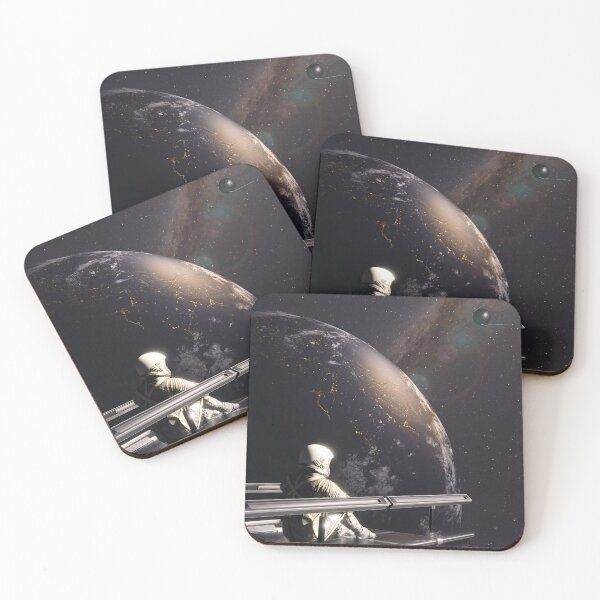 Item preview, Astronaut Leaving The Earth designed and sold by bayuhermawan.