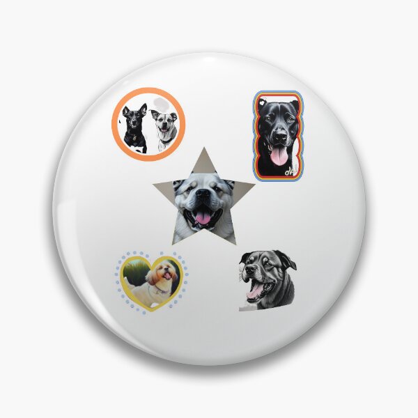 Item preview, Dog Funny Stickers - Set of 5 designed and sold by HanaiPrint.