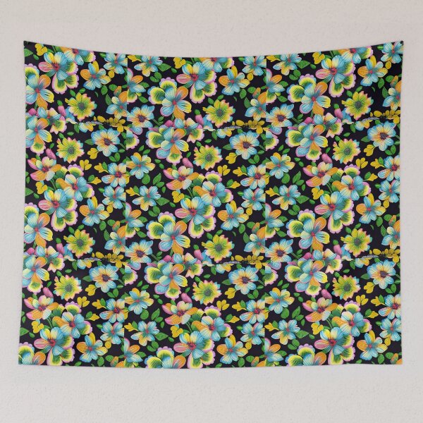 Item preview, Bright flower pattern designed and sold by Cheekygringo.
