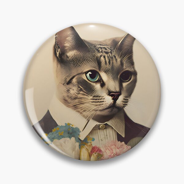 Item preview, Cat and flower collage 07 designed and sold by EmilyDayDreams.