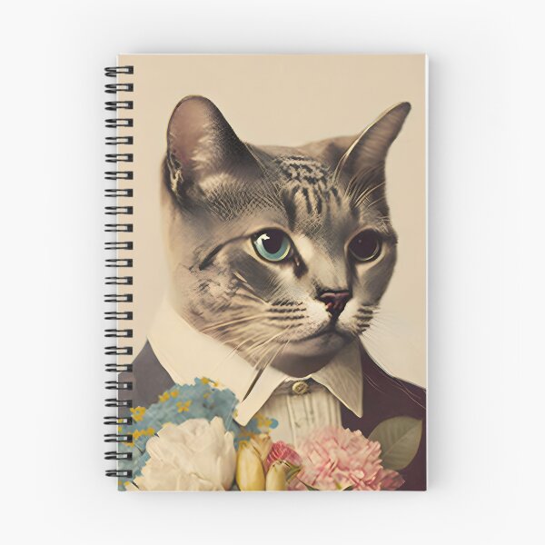 Item preview, Cat and flower collage 07 designed and sold by EmilyDayDreams.