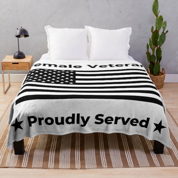 Item preview, Female Veteran Gear in Black Lettering designed and sold by LivingBold.