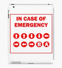 Konami code iPad Case/Skin