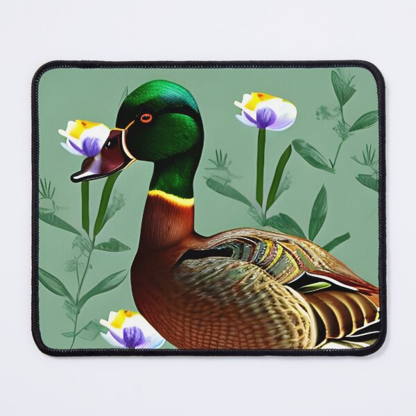 Item preview, Mallard Duck Flowers designed and sold by gramizzia.
