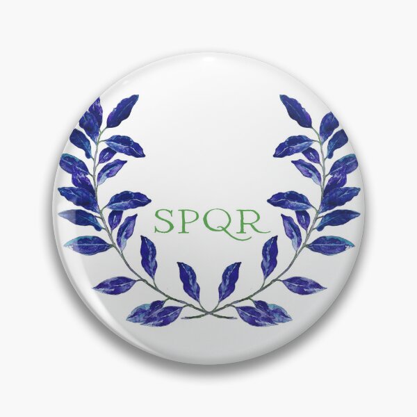 Item preview, rome SPQR laurel wreath designed and sold by Leanne  Nowell.