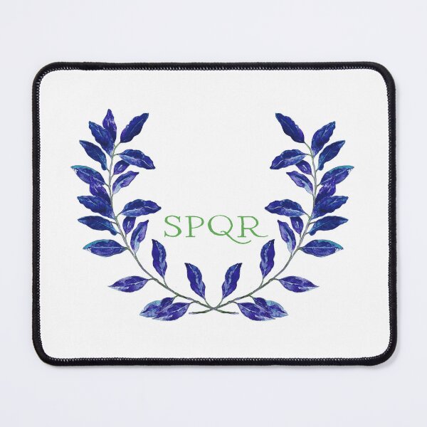 Item preview, rome SPQR laurel wreath designed and sold by Leanne  Nowell.