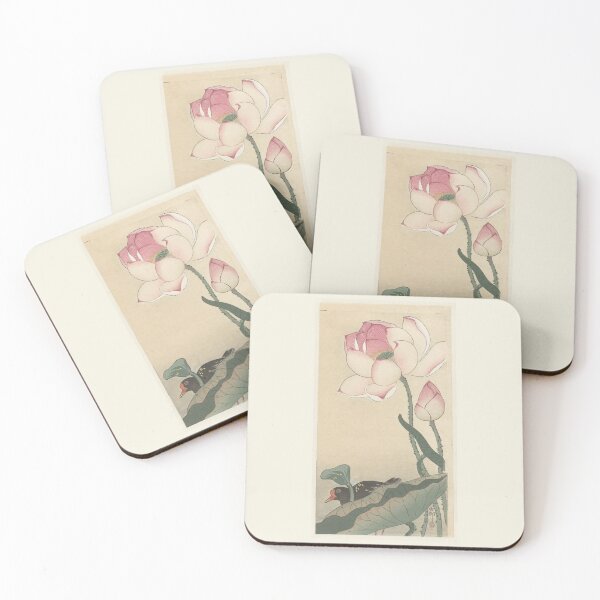 Item preview,  Ohara Koson Gallinule with Lotus Flowers designed and sold by TeeARTHY.