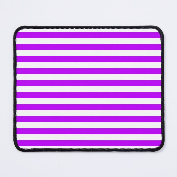 Item preview, Small HOT PURPLE and WHITE Horizontal STRIPES designed and sold by RachelMacht.