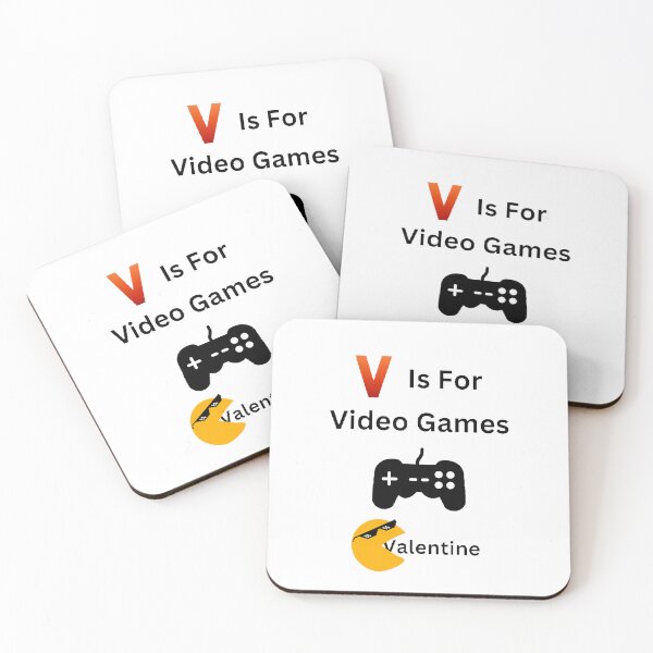 Item preview, V Is For Video Games Funny Gamer Boy Men - Funny And Cute Quotes designed and sold by Designspot2020.
