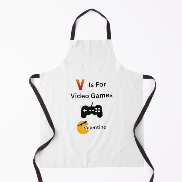 Item preview, V Is For Video Games Funny Gamer Boy Men - Funny And Cute Quotes designed and sold by Designspot2020.