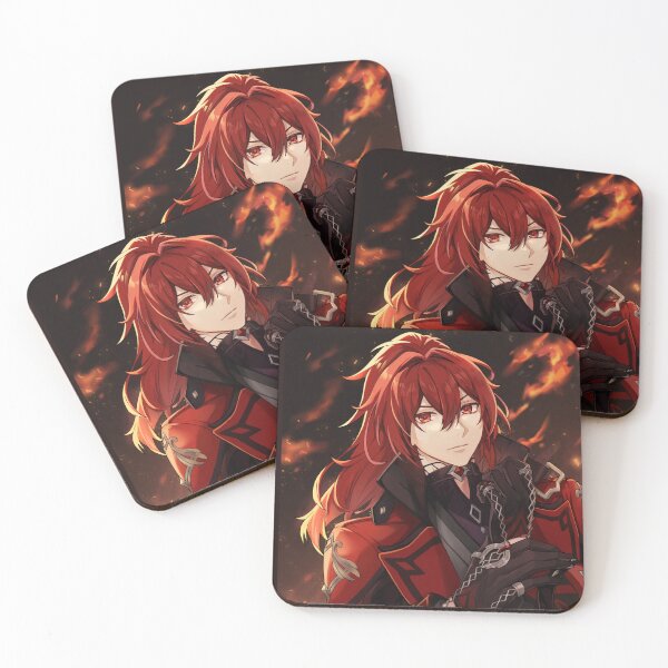 Item preview, Impacto de Genshin, Diluc Ragnvindr designed and sold by Fire-Song.