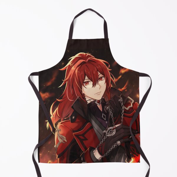 Item preview, Genshin Impact, Diluc Ragnvindr designed and sold by Fire-Song.